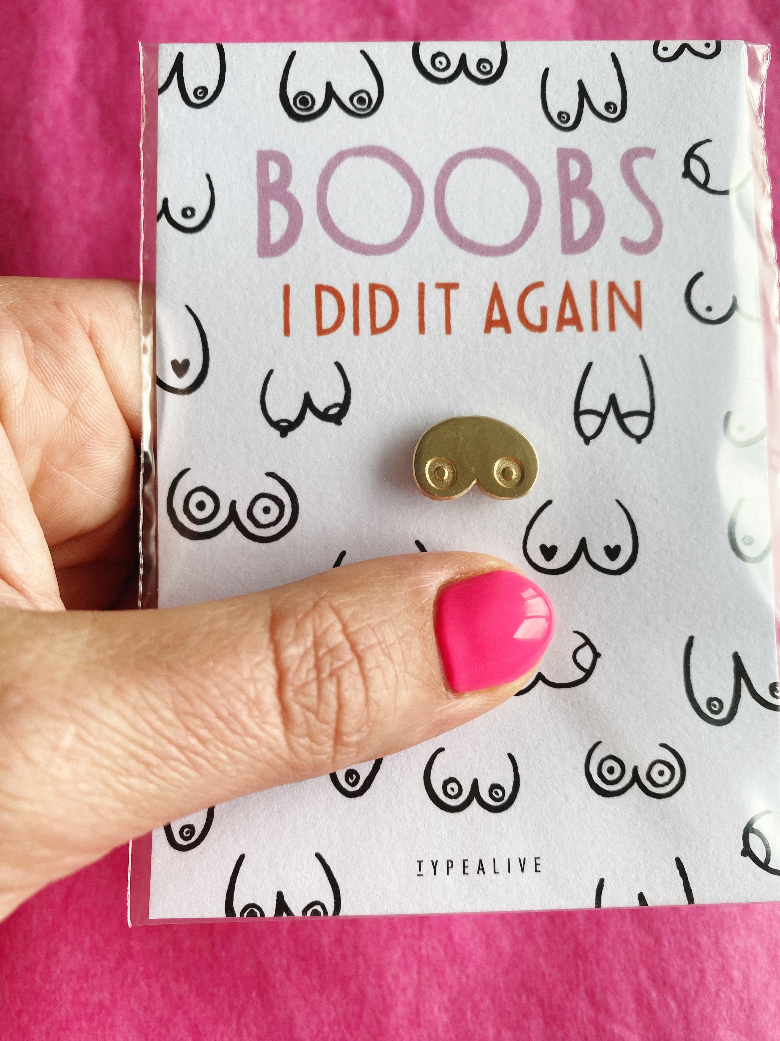 Boobs I did it again Pin