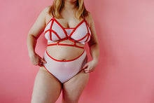 Load image into Gallery viewer, Not a Mesh Triangle Bralette
