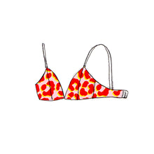 Load image into Gallery viewer, Here Kitty Kitty Triangle Bralette
