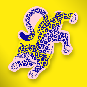 Rawr Luipaard Sticker